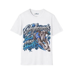Greyhounds Racing Team T-Shirt — "Greyhounds" Graphic Tee