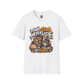 Paws, Claws & Attitude unisex T-Shirt — Funny Pet Lover Graphic Tee
