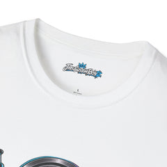 Stronger Together Unisex Gym T-Shirt — Fitness Weights & Shaker Bottle Design