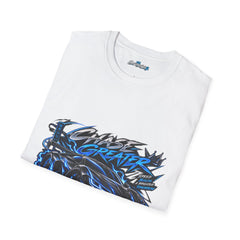 Chase Greater Graphic Unisex T-Shirt — Bold Blue Motivational Tee