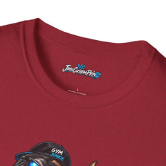 Gym Buddies Graphic Unisex T-Shirt — "Lift Eat Sleep Repeat" Fitness Ape & Cow Design