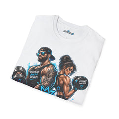 Gym Life Unisex T‑Shirt — Couple Weightlifting Workout Tee