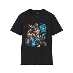 Workout Donkey Unisex T-Shirt — "Good Things Come to Those Who Sweat" Gym Tee