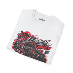 Racing Car T-Shirt — “Legacy Drives Tomorrow” Unisex Graphic Tee