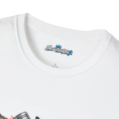 Racing Cars Engine Unisex Graphic T-Shirt — Turbo Speed Motorsport Tee