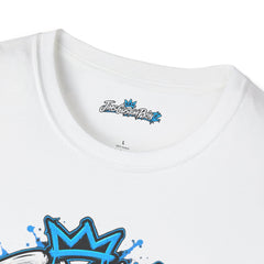 Gym Mode T-Shirt Unisex — Graphic Fitness Tee with Dumbbell Crown Design
