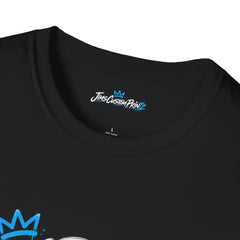 Good Vibes Gorilla T‑Shirt — Streetwear Graphic Tee with Blue Accents