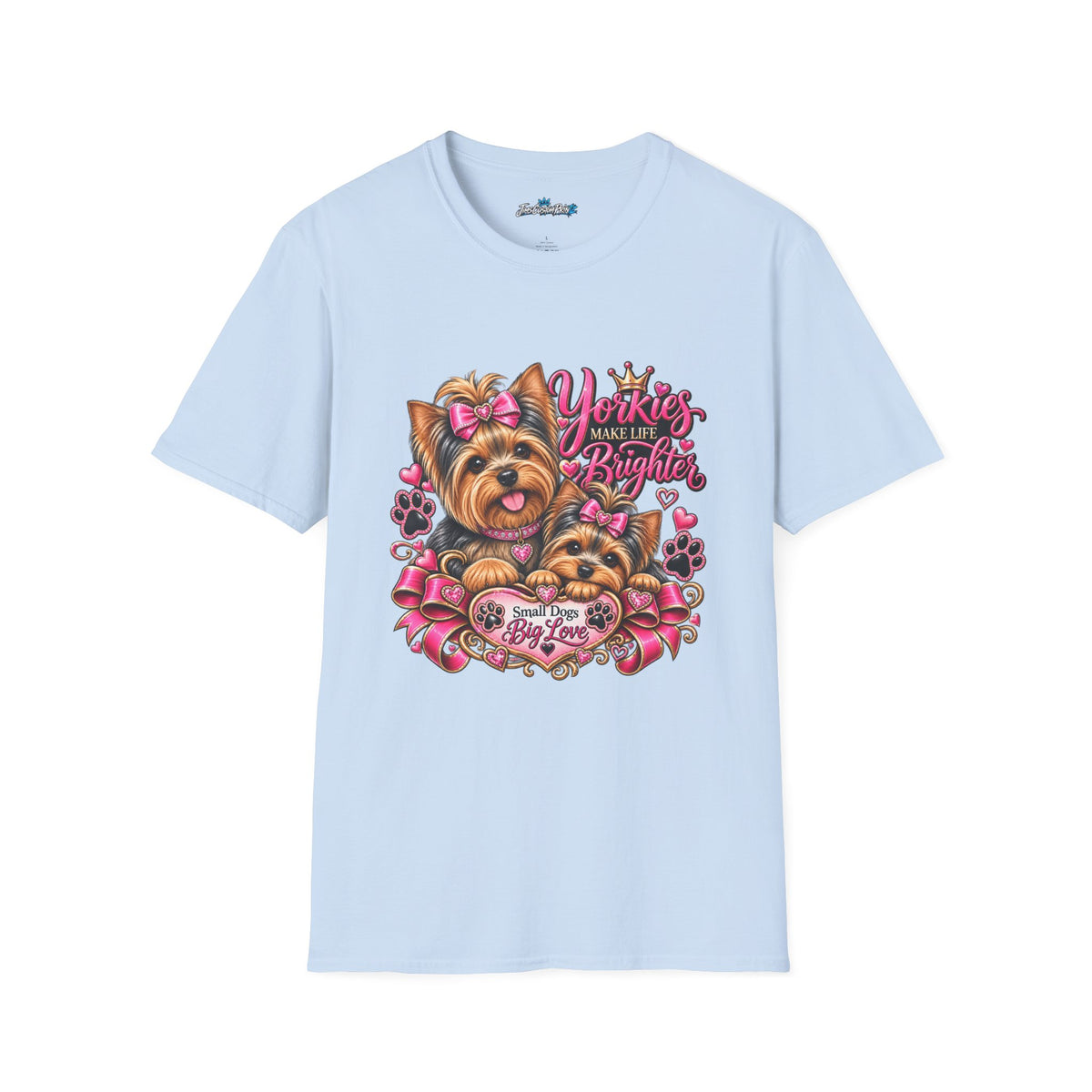 Yorkie Make Life Brighter Unisex T-Shirt