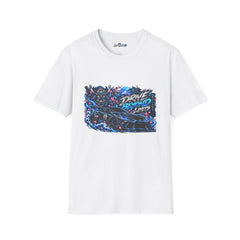 Drive Beyond Limits Unisex T‑Shirt — Neon Samurai Racing Graphic Tee