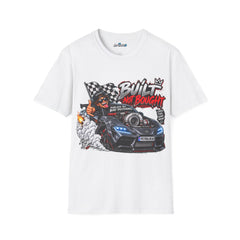 Built Not Bought Racing Unisex T-Shirt — "Fueled by Bad Decisions" Car Tee