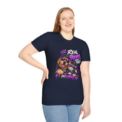 Real Friends Have Paws UnisexT-Shirt — Cute Dog & Cat Graphic Tee for Pet Lovers
