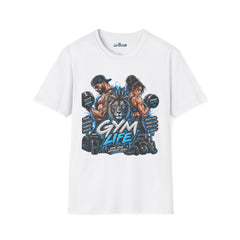 Gym Life Lion Unisex T-Shirt — Couple Fitness Weightlifting Tee